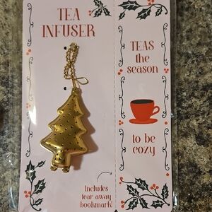 Gold Christmas Tree Tea Infuser